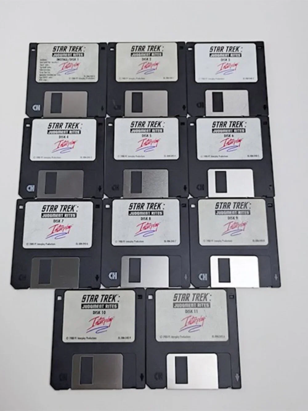 [1993] Retro Rare Star Trek Judgement Rites PC Game DOS Interplay Complete VTG